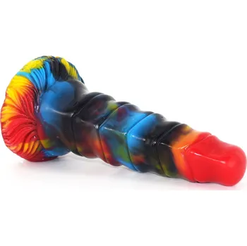 Dildo YOCY Dildo Hvězdný Drak Barva: Červená