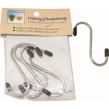 Věšák Háček kuchyňský 6x2,5 cm 5 ks nerez