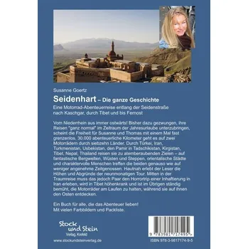 Literární cestopis Seidenhart - Die ganze Geschichte - Goertz, Susanne