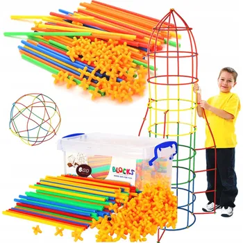 ostatní stavebnice RKToys Kreativní stavebnice 600 ks