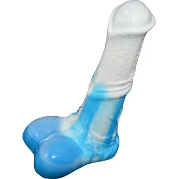 Dildo FAAK Dildo Poník Barva: Bílá, Varianta: Bez Přísavky