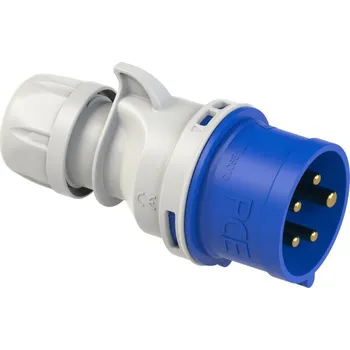 Elektrická zásuvka PCE Vidlice 32A/230V 5-pólová IP44 PC-025-9