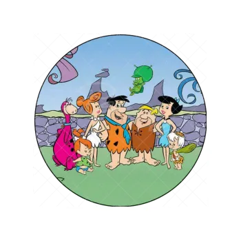 Přisada na vaření a pečení FLINTSTONEOVI zahrada, VARIANTA Jedlý papír 1542