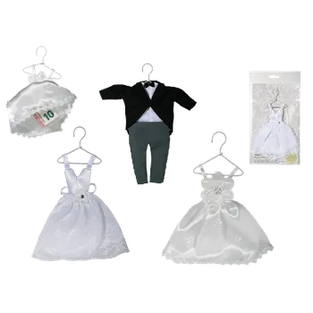 Party dekorace Svatební ozdoba na láhev - šaty