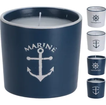 Svíčka Svíčka SEA keramika 6x6,5 cm