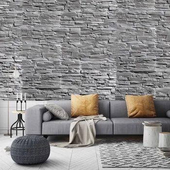 Tapeta Malvis ® Tapeta Šedý kámen Vel. (šířka x výška): 144 x 105 cm