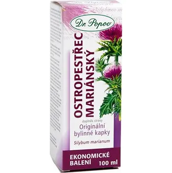 Dr. Popov Ostropestřec mariánský 102 mg