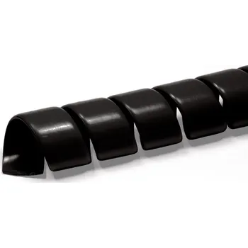 Zahradní hadice Ochranná spirála pro hydraulické hadice ø9/12 mm, -60 °C/+100 °C, HDPE, černá