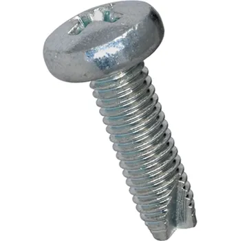 Šroub Šroub závitořezný metrický s křížovou drážkou BN 1023 čočková hlava M4x12 BN 1023 ZB