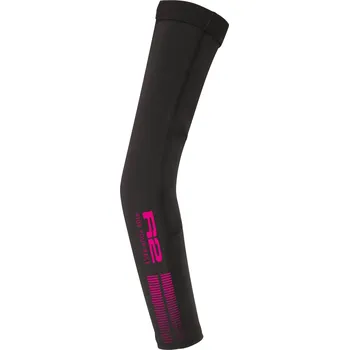 Cyklistické návleky Návleky na ruce R2 Rupet černá/růžová, M