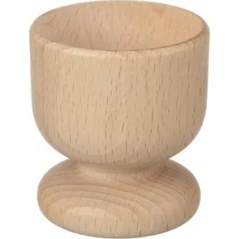 Omáčník kalíšek na vejce d42x49mm, dřevo