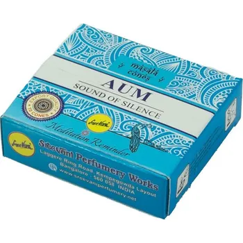 Čajovna Vonné jehlánky Sreevani Aum - Sound of Silence Krabička s 10 jehlánky