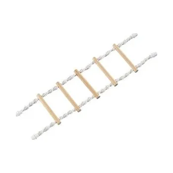 Hračka pro ptáka Nobby bavlněný žebřík do klece pro papoušky 72x20cm