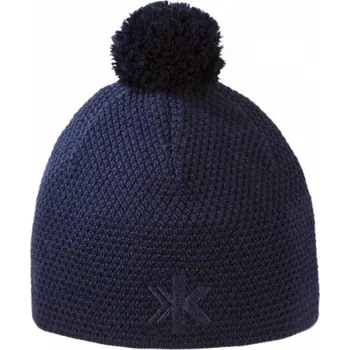 Sušička Kama pletená Merino čepice A165 108 - tmavě modrá UNI