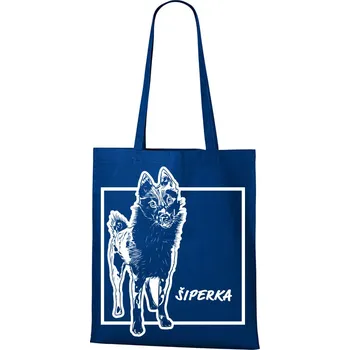 Plátěná taška Šiperka, Barva Modrá, Velikost 40×45 cm, Canvas Nákupní taška Bezvatriko.cz 1192
