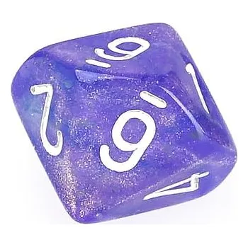 Příslušenství k deskovým hrám Chessex Kostka k10 svítící, barva zelená