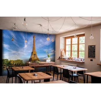 Fototapeta Malvis ® Tapeta Eiffelova věž Vel. (šířka x výška): 144 x 105 cm