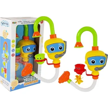 LEAN Toys Fontánka do koupele Robot