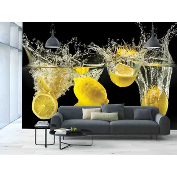 Tapeta Malvis ® Tapeta Citróny Vel. (šířka x výška): 144 x 105 cm