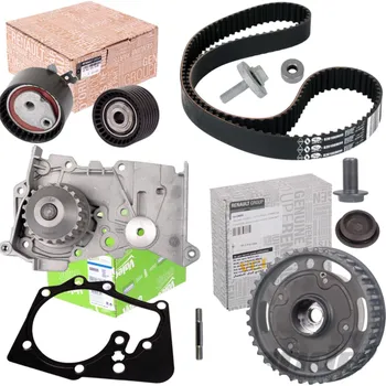 Rozvod motoru RENAULT ORIGINÁLNÍ ROZVODOVÁ SADA 1.6 16V servisní balíček 130C13191R 7701478505 210105296R