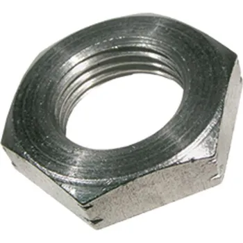 Spojovací materiál Matice šestihranná G DIN 431 nízká trubkový závit G 1/2 DIN 431B ZB