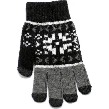 Rukavice GeBL Rukavice iTECH s elektrovodivými konečky 3677 (5 prstů) velikost L černé, vzor Cortina