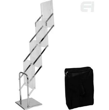 Prospektový stojan EXPO, 4xA4, 1570mm + taška