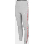 4F HJZ22-JLEG003 COLD LIGHT GREY MELANGE Dětské legíny EU 128 HJZ22-JLEG003 COLD LI GREY M