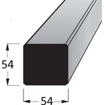 Konstrukční hranol - HF 54x54 SM /250 hoblované