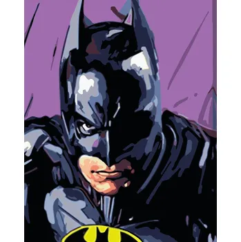 Malování podle čísel s rámem "Batman" 50x40cm