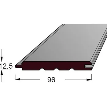 Obklad Dřevěná palubka - PAL 9612 SM /400 12,5 x 96 x 4000 cm