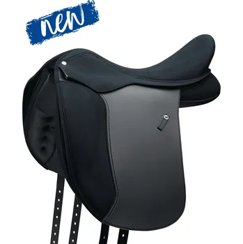 Jezdectví Sedlo drezurní Wintec Pro Wide, černé Velikost posedlí: 18", Šířka komory: extra široká
