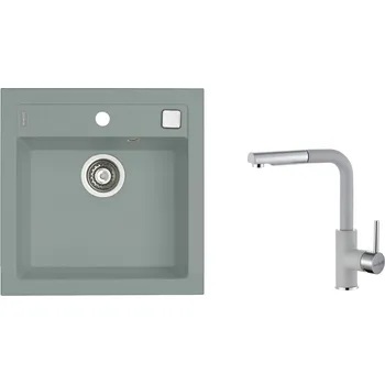 Granitový dřez SET ALVEUS FORMIC 20/81+ BATERIE SIROS 81