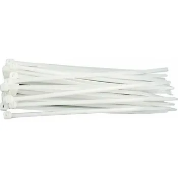 Stahovací páska Friulsider bílá páska stahovací 100ks, 3,6 x 300mm