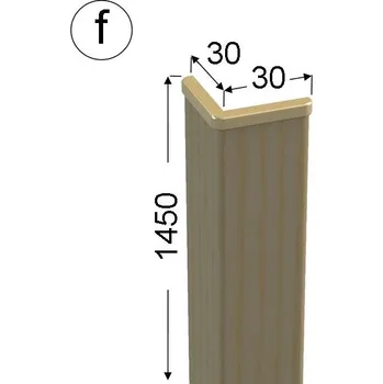 Stavební materiál Ochranný roh - ROH 3030 fJV /145