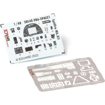 Plastikový model Eduard 1/48 Spitfire Mk.XII SPACE (AIRFIX)