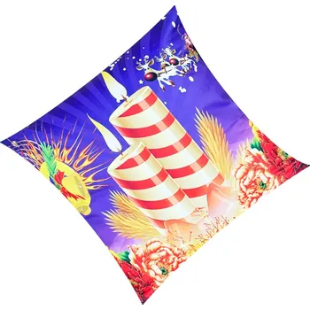 Povlečení Numberoplus Vánoční povlak na polštář 40x40 cm - Svíčky