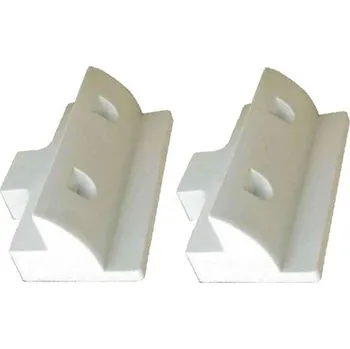 solární panel Tipa Držák pro fotovoltaický panel přímý 2ks bílý 04290058