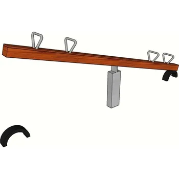 Dětské hřiště Kyvadlová houpačka II pro veřejná prostranství (Houpačka kyvadlová)