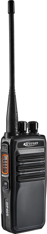 Kirisun DP405, 136-174 MHz, DMR, 256 kanálů/16 zón, 5 W