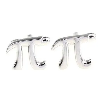 Manžetový knoflíček Manžetové knoflíčky pro matematika - Pí