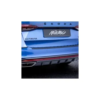 Tuning Difuzor zadního nárazníku - černý lesklý klavírlak Škoda Octavia IV RS sedan/Combi -- od roku výroby 2020- SLEVA 2%