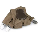 Pánské šle 35mm/120 cm - béžové