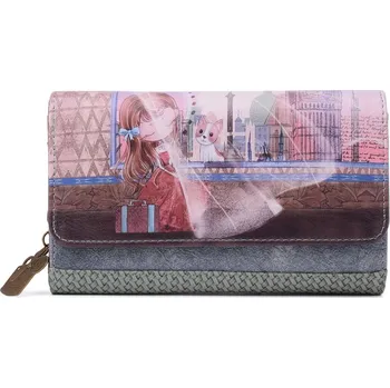 Sweet & Candy Prostorná dámská peněženka Multicolor C169-2-C