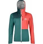 Ortovox ORTLER JACKET W pacific green XS; Zelená bunda + DÁREK DLE VÝBĚRU!