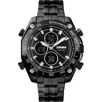 Hodinky Pánské hodinky Skmei 1302 černé Skladem v ČR