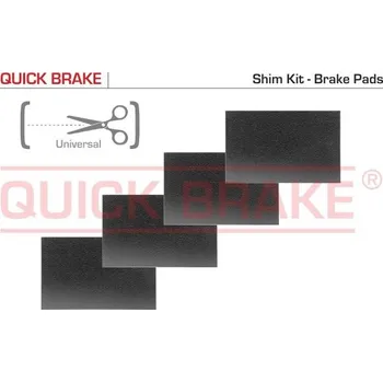 Auto-moto Protihluková fólie, brzdové obložení (posunovací deska) Quick Brake W1299