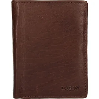 Peněženka Pánská kožená peněženka Lagen Marfen - hnědá