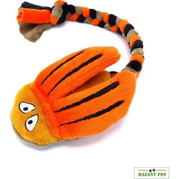 Hračka pro psa Pískací potvůrky plyšová hračka pro psy Mandelinka bramborová