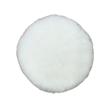 Lešticí kotouč BRAYT Leštící kotouč z ovčí vlny bílý Ø180mm